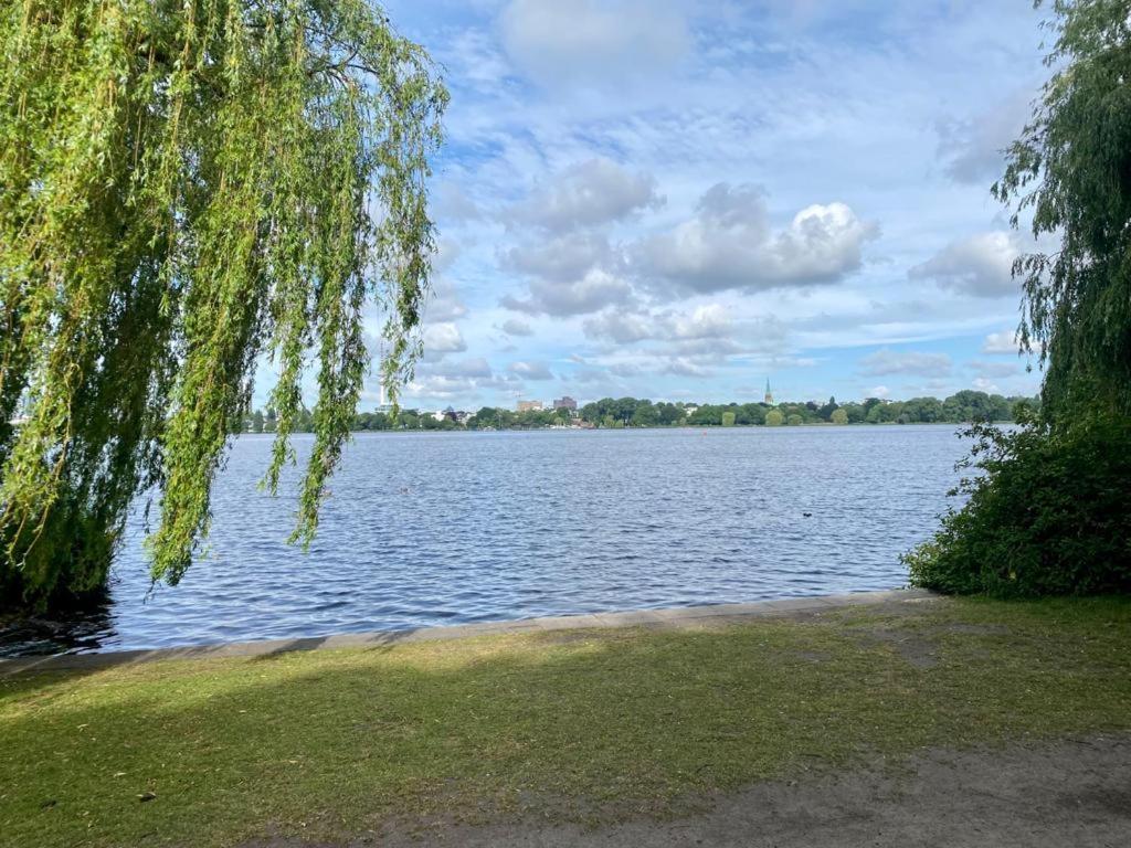 Alster Hamburg - Saniertes Und Mobliertes Apartment Mit Bad Und Kuche 외부 사진